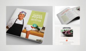 Design and printing of cookbook for Ronaldo Fulieri by Gold Coast graphic design team Copirite